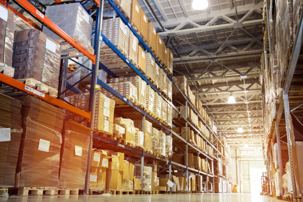 pallet racking in warehouse