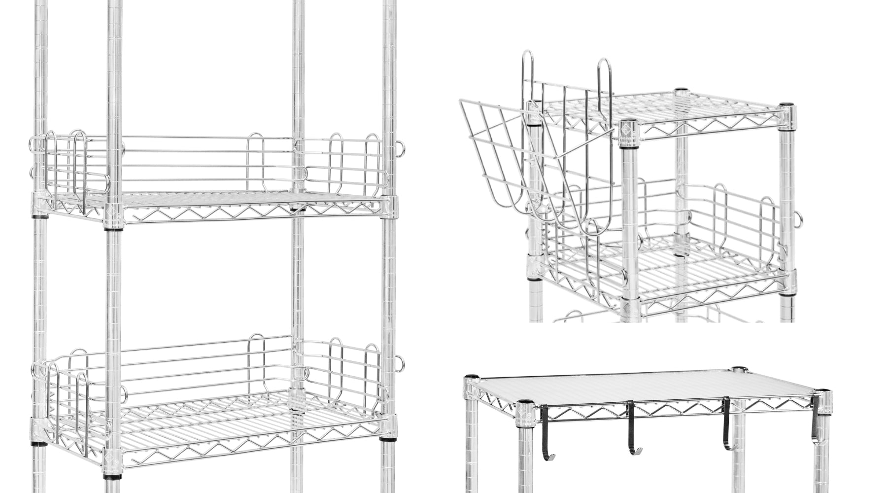 Wire Shelving Accessories To Make Life Easier