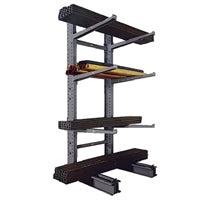 Standard Duty Single Sided Cantilever Racks with 42" Arms