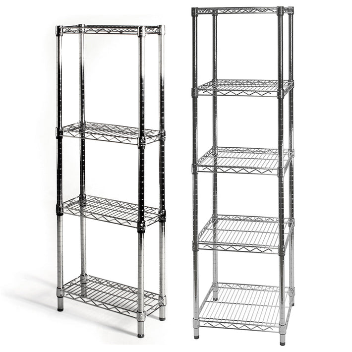 18"w Chrome Wire Shelving