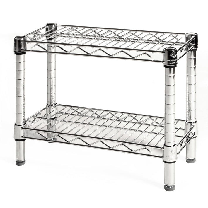 2-Shelf Wire Shelving