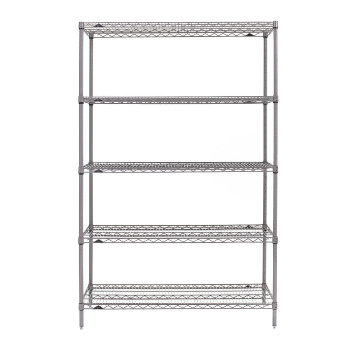 Metro Gray Epoxy Wire Shelving