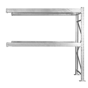 Galvanized Teardrop Pallet Rack - Add-On Units