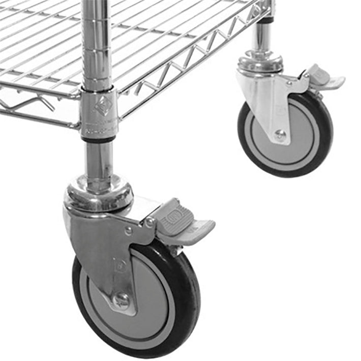 Casters for Wire Shelving