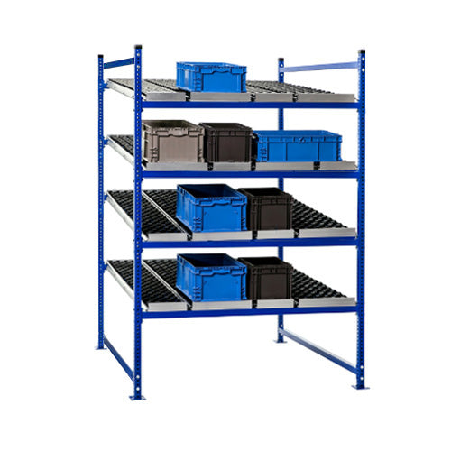 Gravity Flow Racks w/ SpanTrack Wheel Beds