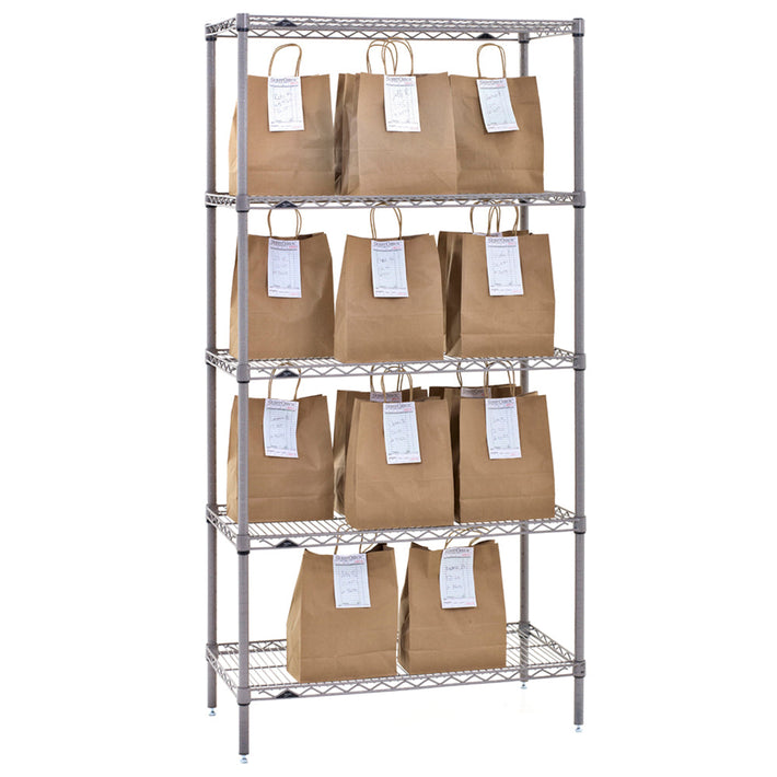 Metro Super Erecta Gray Wire Shelving Units