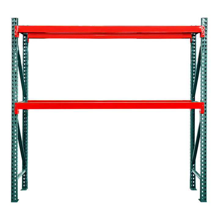 Powder-Coated Teardrop Pallet Rack - Starter Units