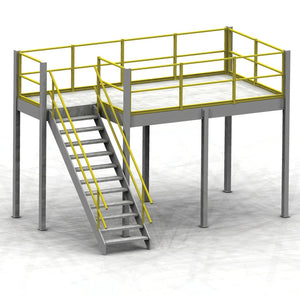 120"d x 120"w x 96"h Mezzanine