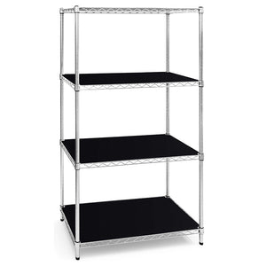 10"d Plastic Wire Shelf Liners - Black