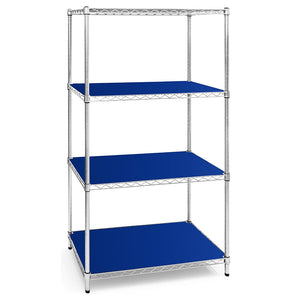 10"d Plastic Wire Shelf Liners - Blue