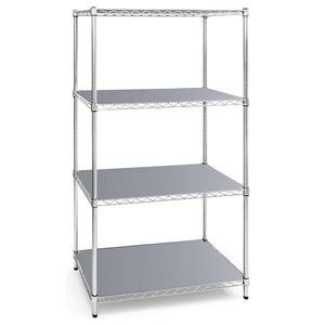 10"d Plastic Wire Shelf Liners - Gray