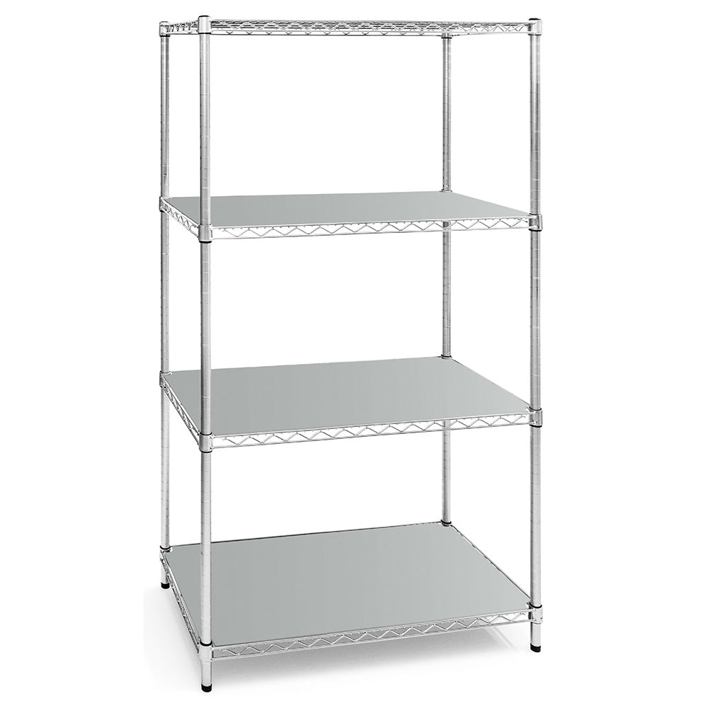 10"d Plastic Wire Shelf Liners - Light Gray