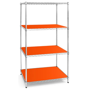 10"d Plastic Wire Shelf Liners - Orange