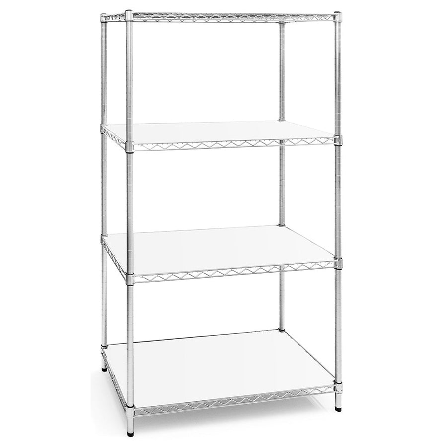 10"d Plastic Wire Shelf Liners - White