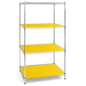 10"d Plastic Wire Shelf Liners - Light Yellow