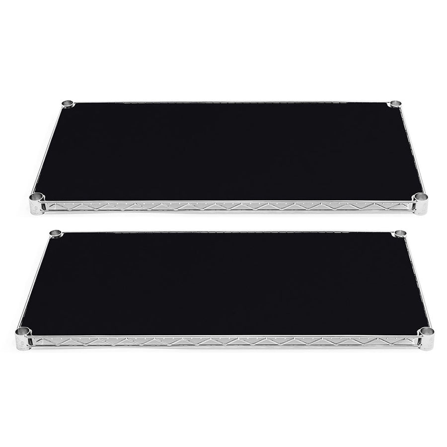 10"d Black Poly Liners - 2-Pack