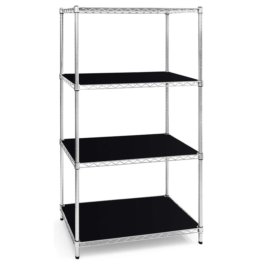 *BOGO SPECIAL* 12"d Plastic Wire Shelf Liners - Black