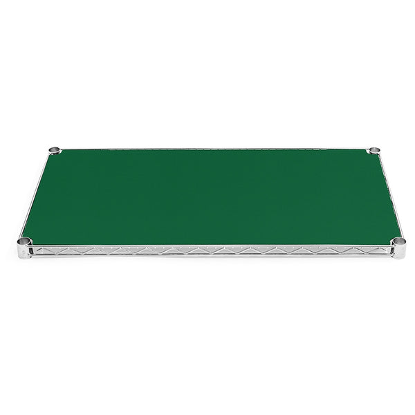 12"d Plastic Wire Shelf Liners - Dark Green