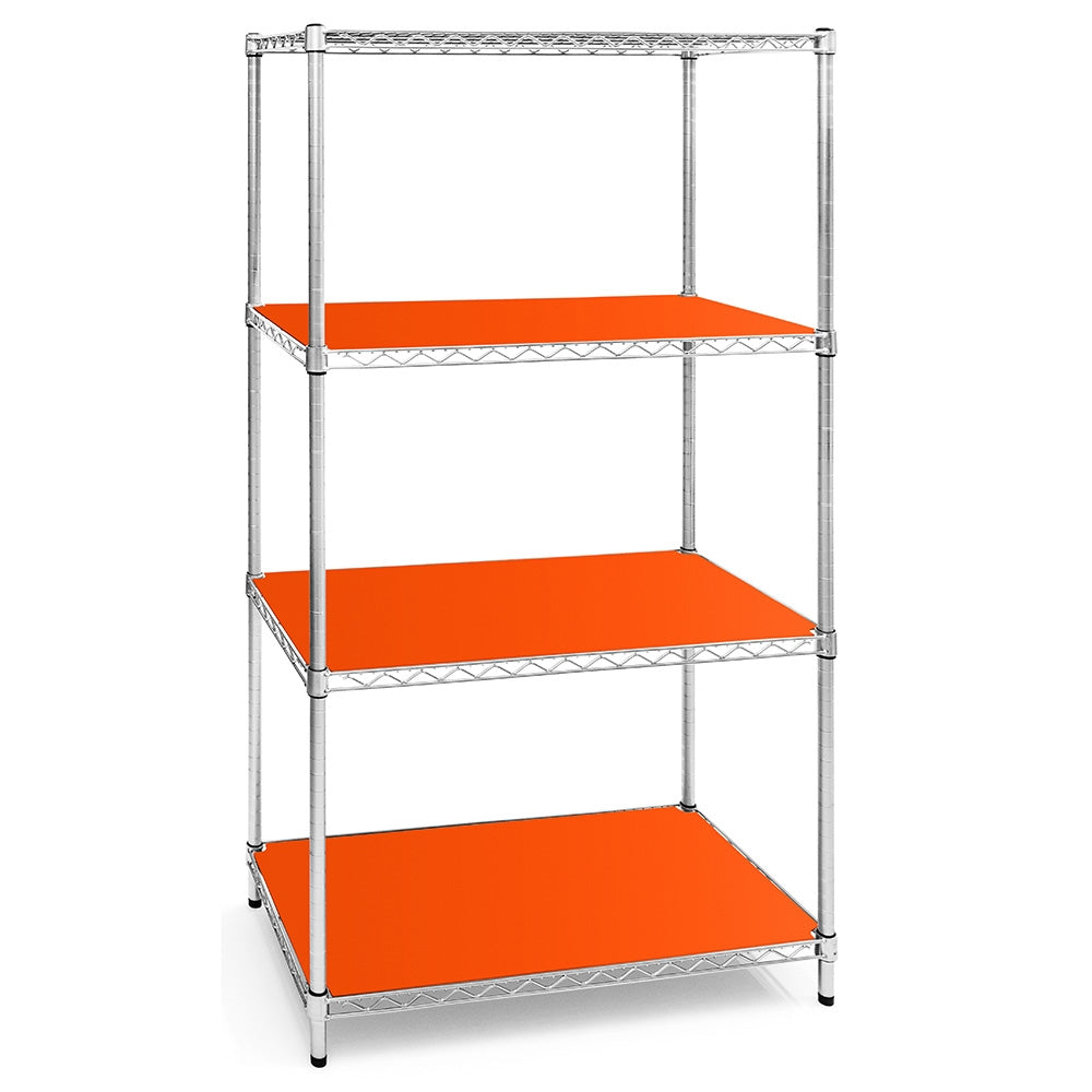 *BOGO SPECIAL* 12"d Plastic Wire Shelf Liners - Orange