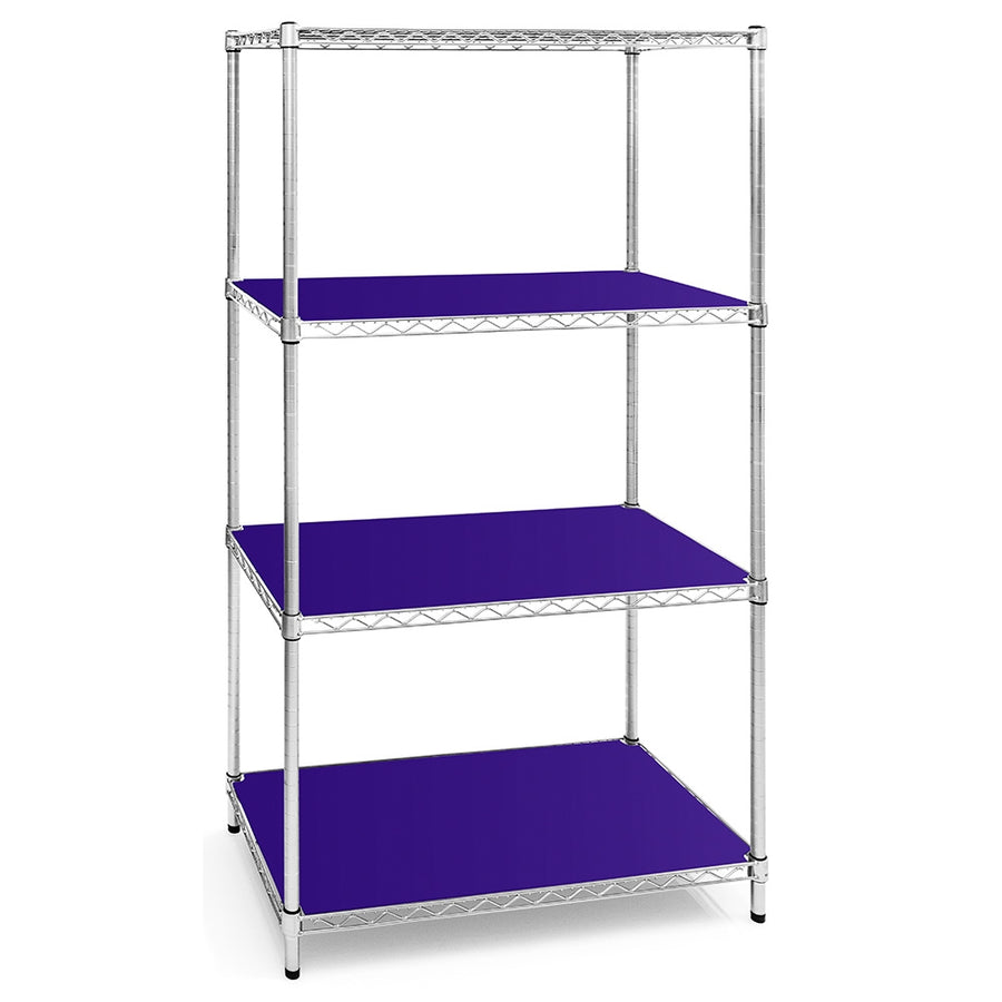 12"d Plastic Wire Shelf Liners - Purple