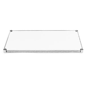 *BOGO SPECIAL* 12"d Plastic Wire Shelf Liners - White