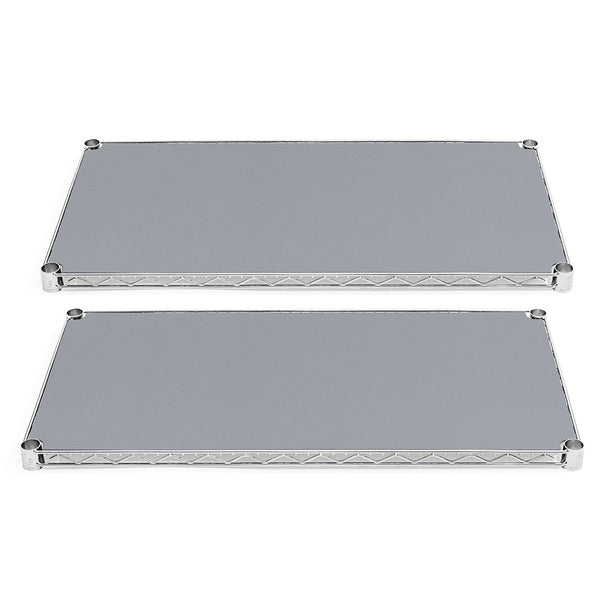 12"d Gray Poly Liners - 2-Pack