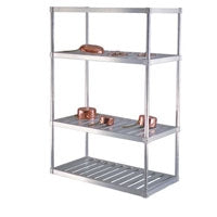 15"d x 36"w T-Bar Aluminum Shelving Units