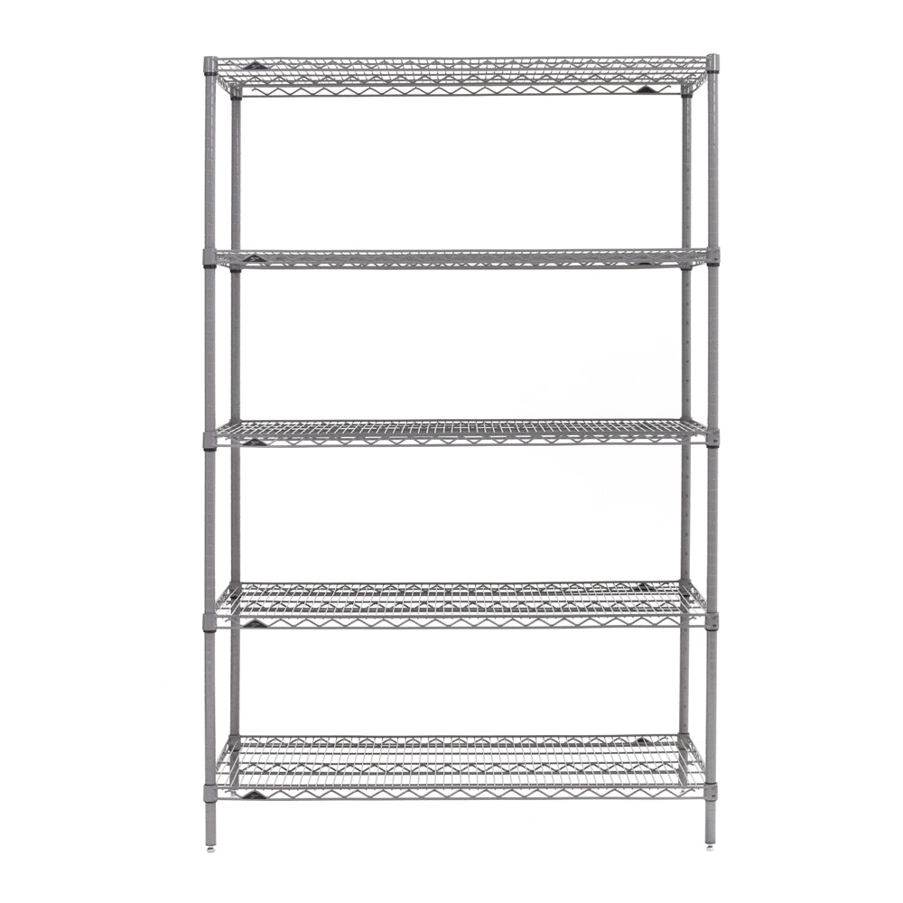 18"d x 74"h - Metro Super Erecta 5-Shelf Starter Units - Metroseal 4