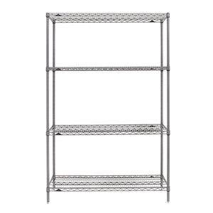 18"d x 63"h - Metro Super Erecta 4-Shelf Starter Units - Metroseal 4