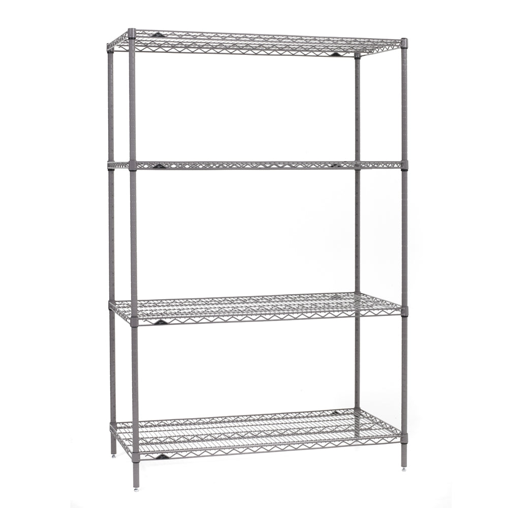 18"d x 63"h - Metro Super Erecta 4-Shelf Starter Units - Metroseal 4