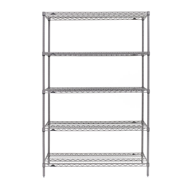 18"d x 74"h - Metro Super Erecta 5-Shelf Starter Units - Metroseal 4