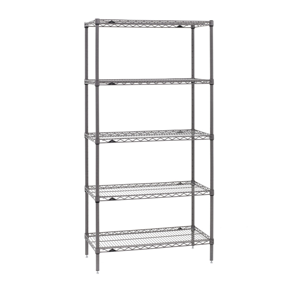 18"d x 74"h - Metro Super Erecta 5-Shelf Starter Units - Metroseal 4