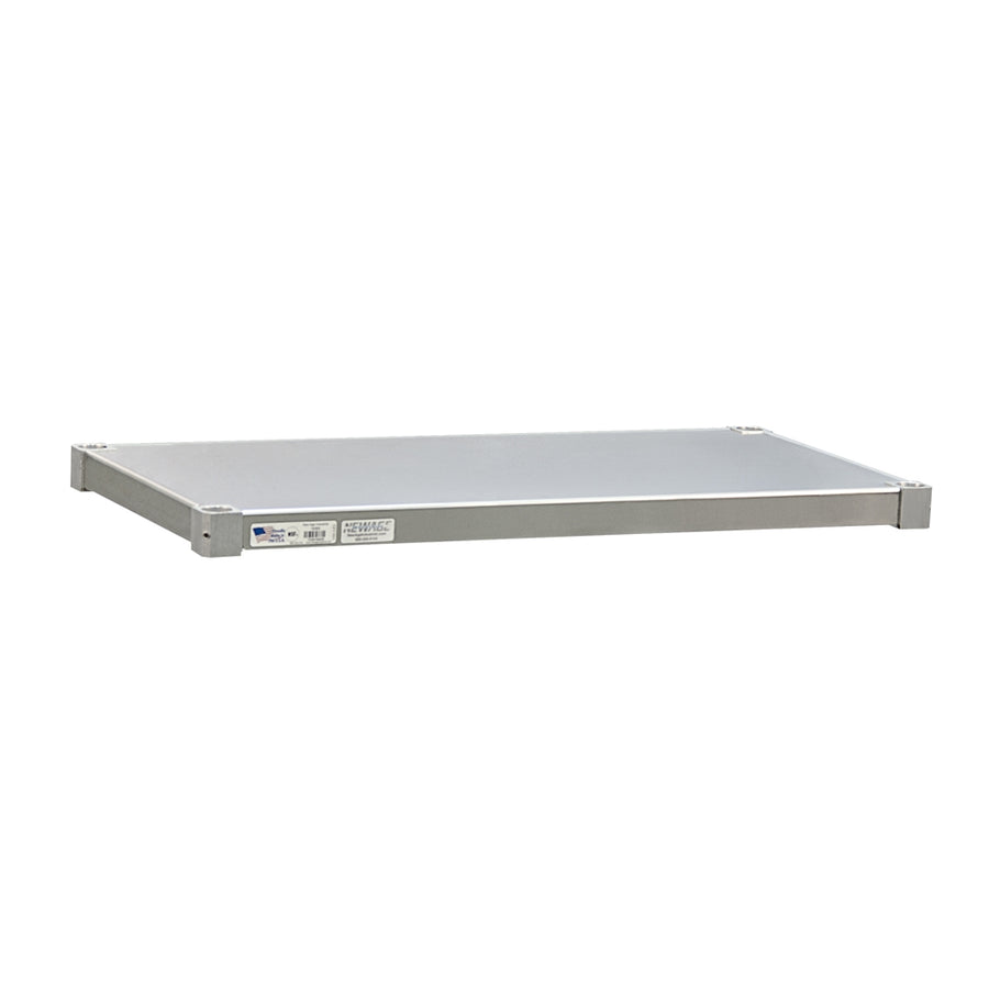 18"d Solid Aluminum Shelves - Standard Duty