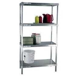 20"d x 36"w Solid Brute Aluminum Shelving Units