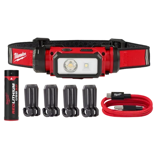 Milwaukee REDLITHIUM™ USB Hard Hat Headlamp (2163-21)