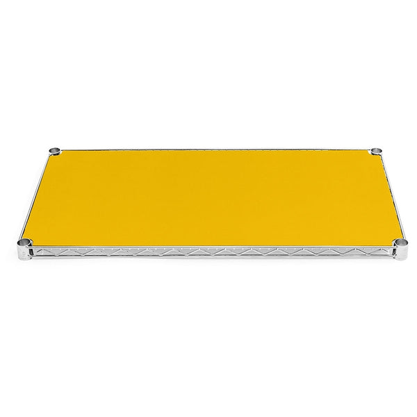 21"d Plastic Wire Shelf Liners - Yellow