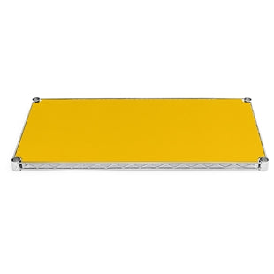 21"d Plastic Wire Shelf Liners - Light Yellow