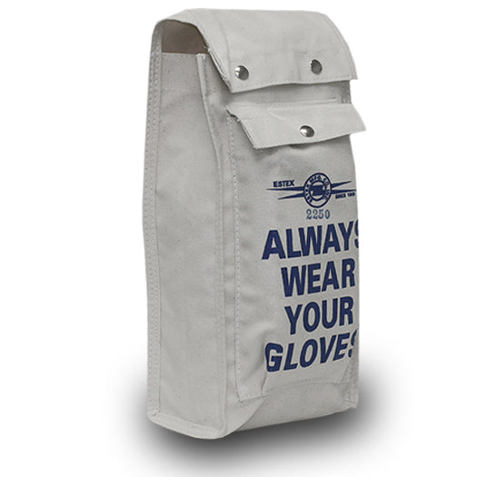 Estex Canvas Glove Bag W/Pocket (2250)