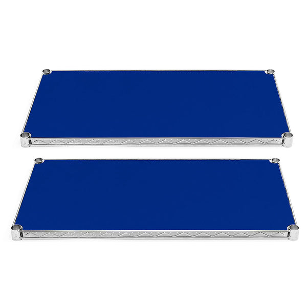 24"d Blue Poly Liners - 2-Pack