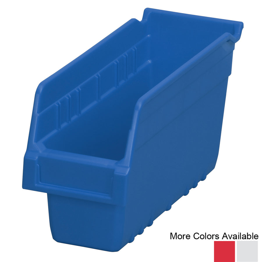 12"d x 4-1/4"w x 6"h Akro ShelfMax Bins - 16 Pack