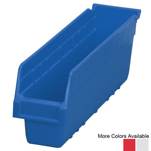 18"d x 4-1/4"w x 6"h Akro ShelfMax Bins - 8 Pack