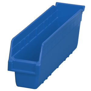 18"d x 4-1/4"w x 6"h Akro ShelfMax Bins - 8 Pack