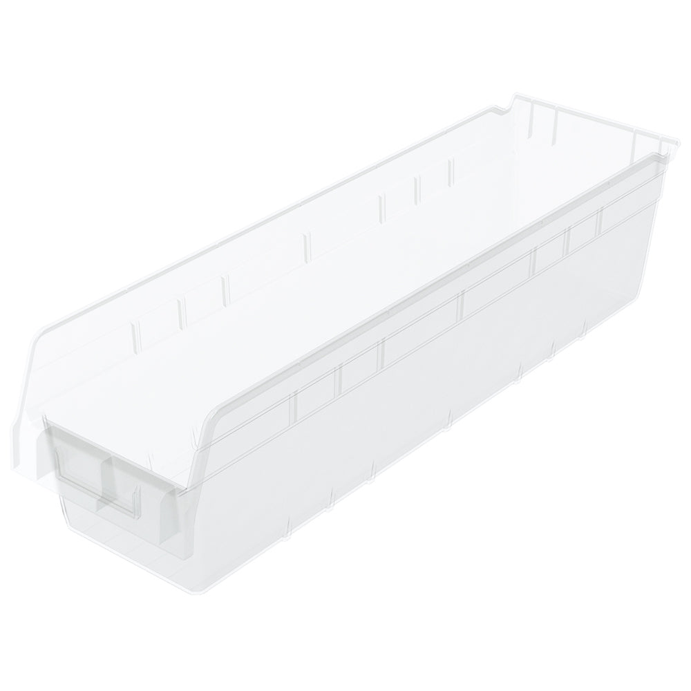 24"d x 7"w x 6"h Akro ShelfMax Bins - 10 Pack