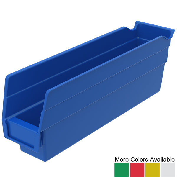 11-5/8"d x 2-3/4"w x 4"h Nesting Shelf Bins - 24 Pack