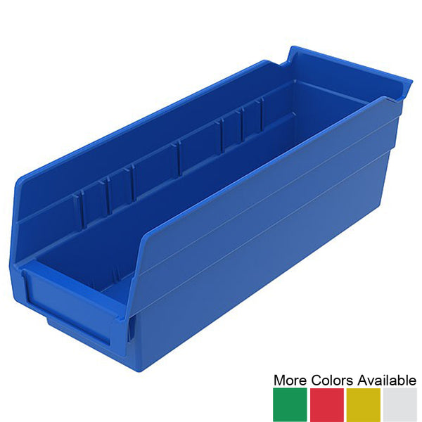 11-5/8"d x 4-1/8"w x 4"h Nesting Shelf Bins - 24 Pack