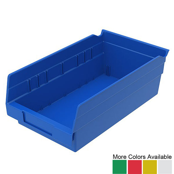 11-5/8"d x 6-5/8"w x 4"h Nesting Shelf Bins - 12 Pack