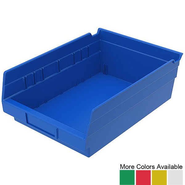 11-5/8"d x 8-3/8"w x 4"h Nesting Shelf Bins - 12 Pack