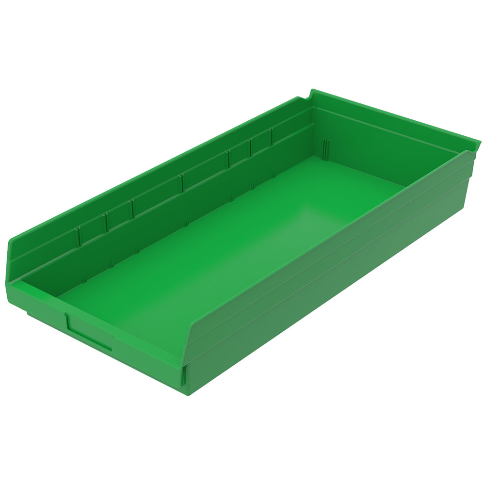 23-5/8"d x 11-1/8"w x 4"h Nesting Shelf Bins - 6 Pack