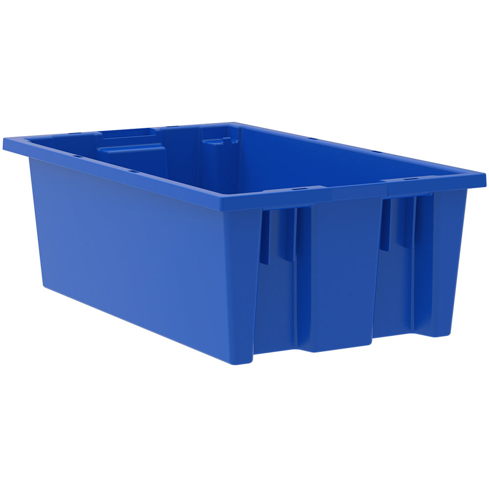 Akro Nest and Stack Totes 6 Pack - 18"d x 11"w x 6"h