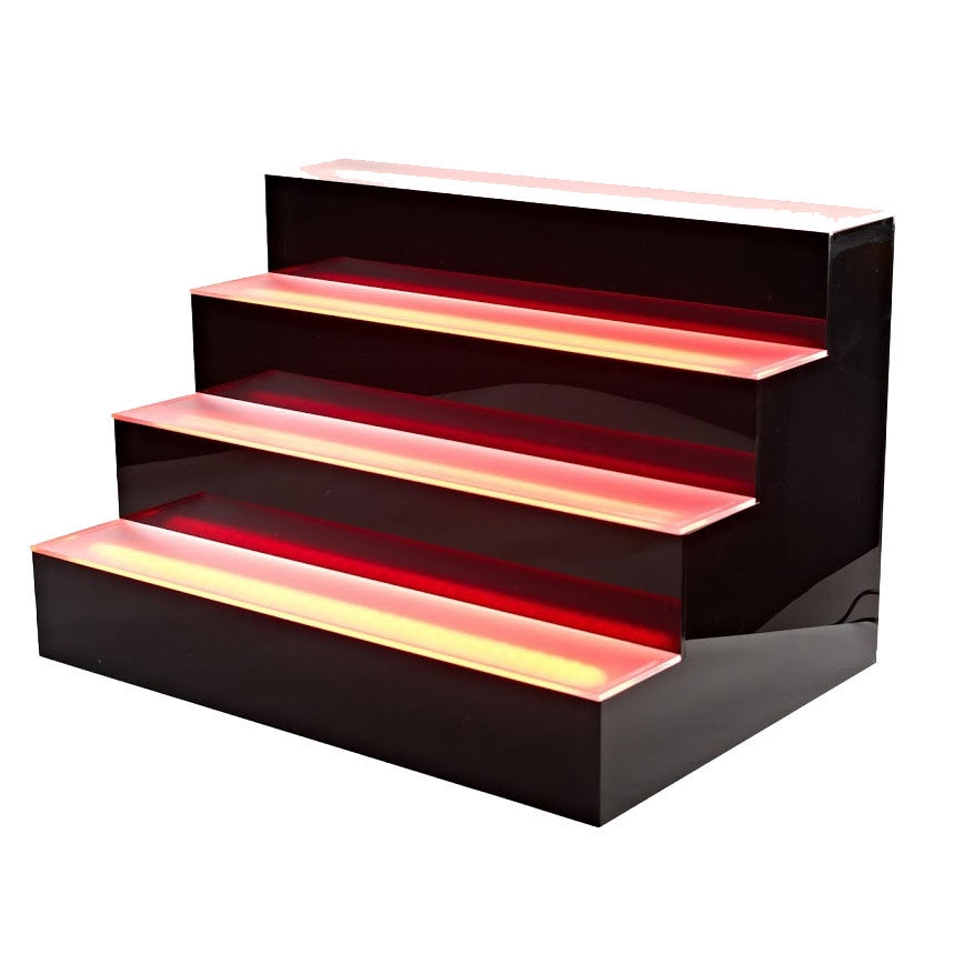 Four Tier LED Bottle Display